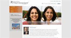 Desktop Screenshot of diversity.uthscsa.edu