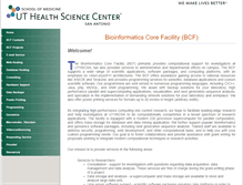 Tablet Screenshot of bioinformatics.uthscsa.edu