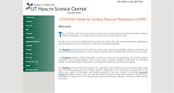 Desktop Screenshot of cspr.uthscsa.edu