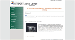 Desktop Screenshot of cls.uthscsa.edu
