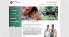 Desktop Screenshot of digestivedisease.uthscsa.edu