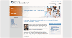 Desktop Screenshot of ipe.uthscsa.edu