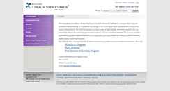 Desktop Screenshot of costar.uthscsa.edu