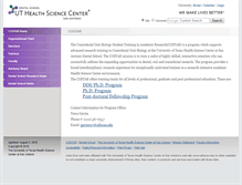 Tablet Screenshot of costar.uthscsa.edu